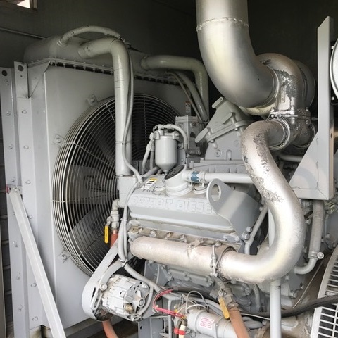 Detroit diesel generator radiator