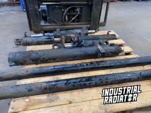 Hydraulic cylinders ready for service at Industrial Radiator